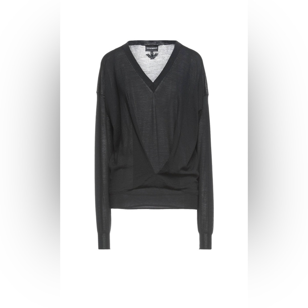 Emporio Armani black sweater- New without label